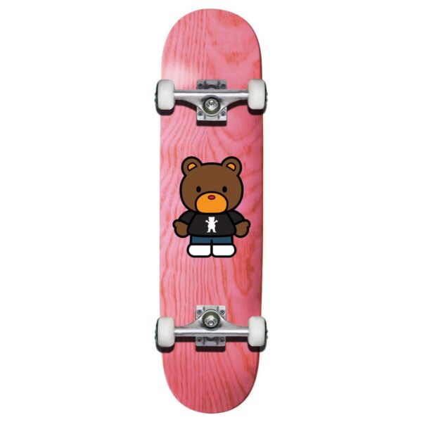 Grizzly complete skateboard Kuma Red
