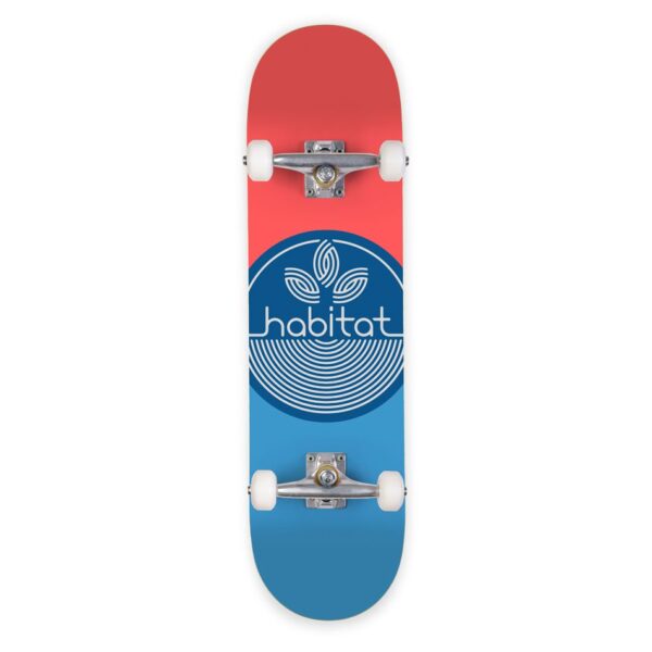 Skate Now skate shop item, Habitat Leaf Dot complete skateboard