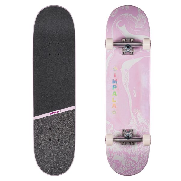 Impala cosmos complete skateboard pink 8.25