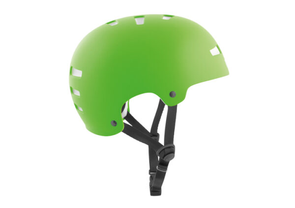 TSG Evolution Lime Green Helmet Right Side View