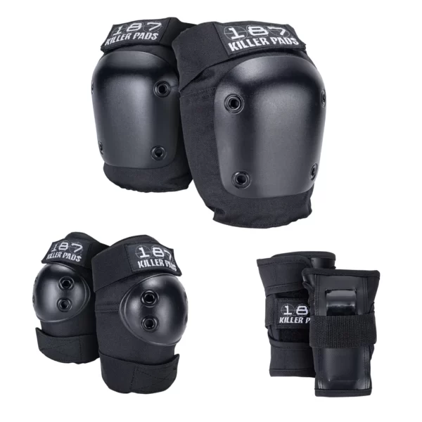 Six Pack Pad Set in Black by 187 Killer Pads