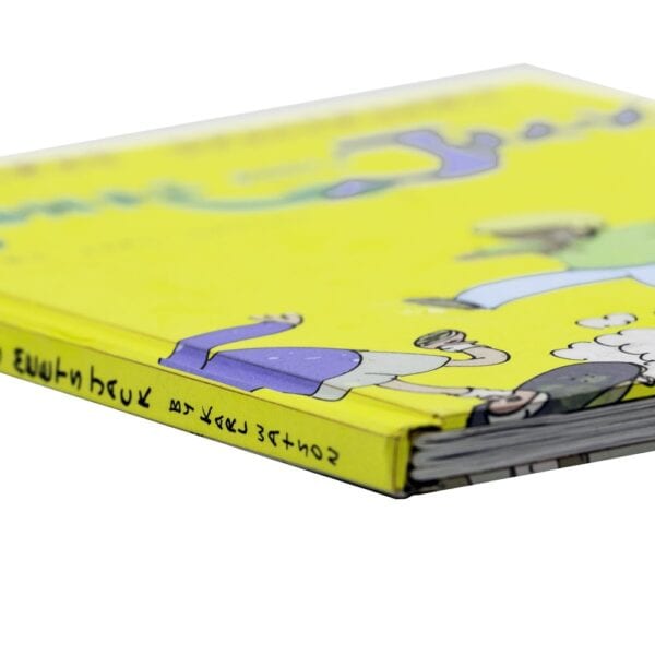Angled view of My First Skateboard Book: Jonas meets Jack spine and front cover.